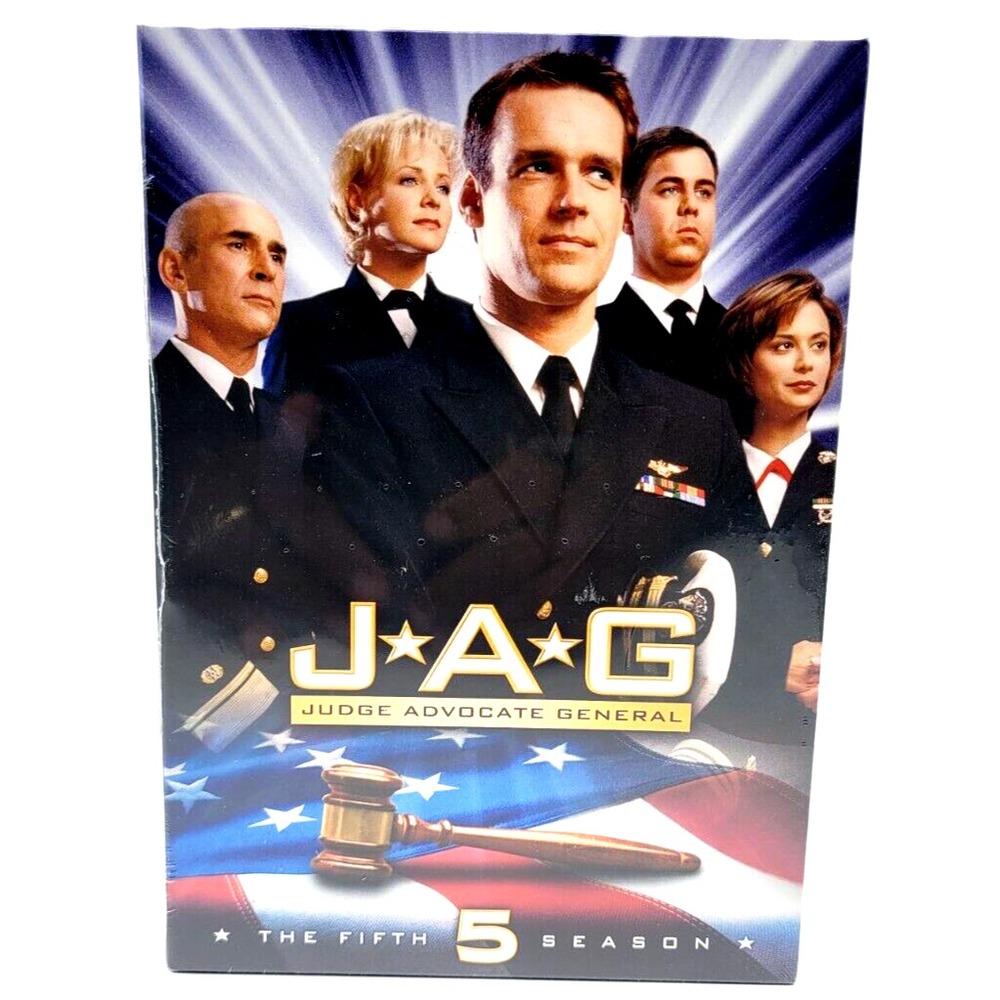 JAG:‎ THE COMPLETE FIFTH SEASON JUDGE ADVOCATE GENERAL SEASON 5 FACTORY SEALED